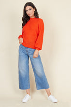 Load image into Gallery viewer, Red Soft Cable Knit Jumper