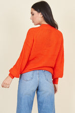 Load image into Gallery viewer, Red Soft Cable Knit Jumper